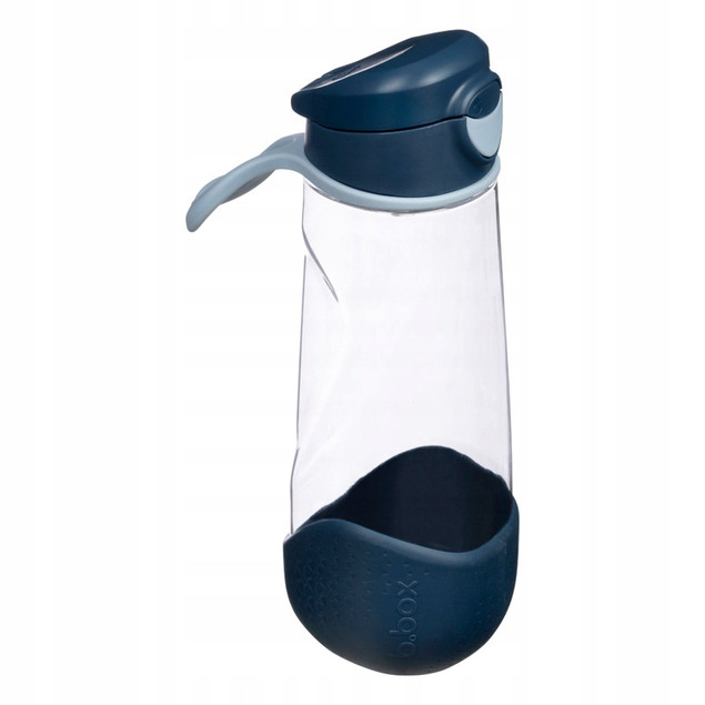 B.box Bidon Tritanowy 600 ml Midnight z Ustnikiem dla Dzieci do Szkoły
