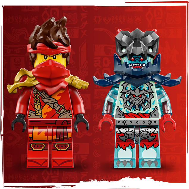 LEGO Ninjago Kai i wyścigi motocyklowe 71838 – Motocykle Ninja