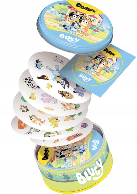 Gra Dobble Bluey 55 kart – Rebel