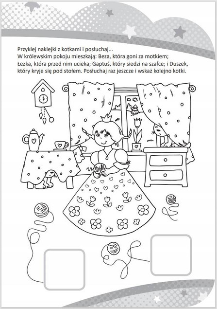 Zdolny 5-latek z naklejkami