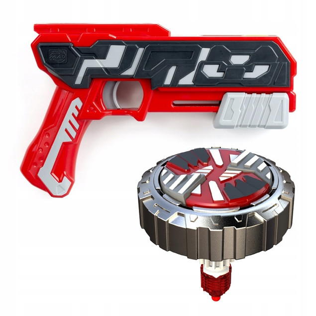 Pistolet Silverlit Spinner Shot Blaster Zielony 86300 z 1 Spinnerem