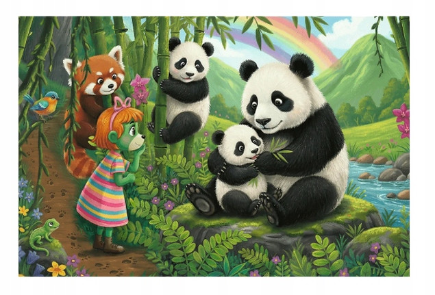 Trefl Puzzle 100 Inspired by Nature: Pandy 16595