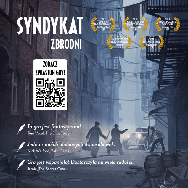 Syndykat zbrodni gra Nasza Księgarnia