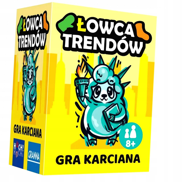 Gra Planszowa Łowca Trendów Granna Karcianka Rodzinna 8+