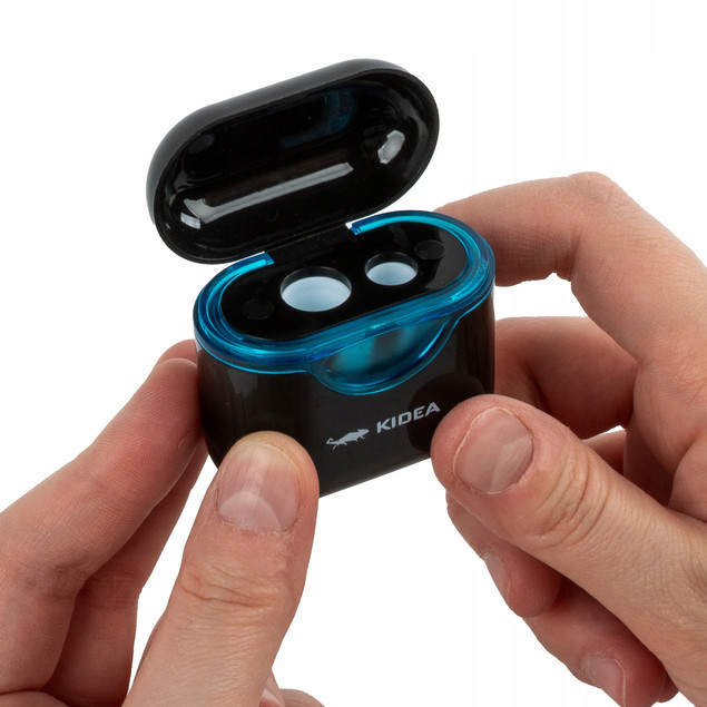 Temperówka podwójna etui standard & jumbo styl AirPods z pojemnikiem Kidea