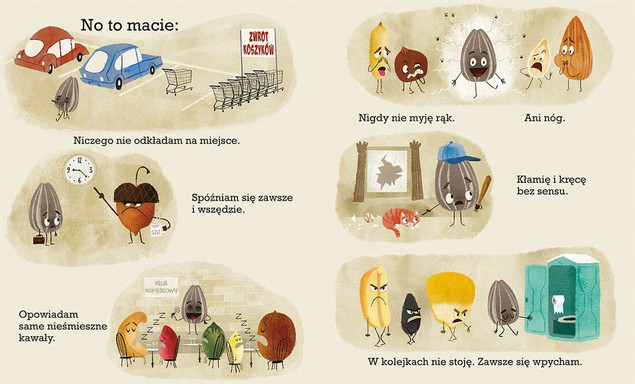 Niesforne Ziarenko Smaczna Banda I Emocje Jory John 3+ HarperKids