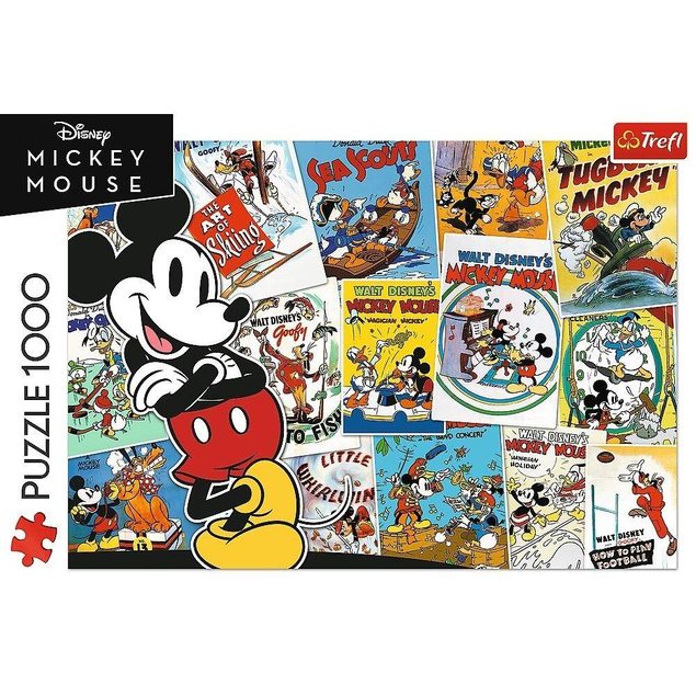 PUZZLE 1000 W ŚWIECIE MICKIEGO MYSZKA MICKEY