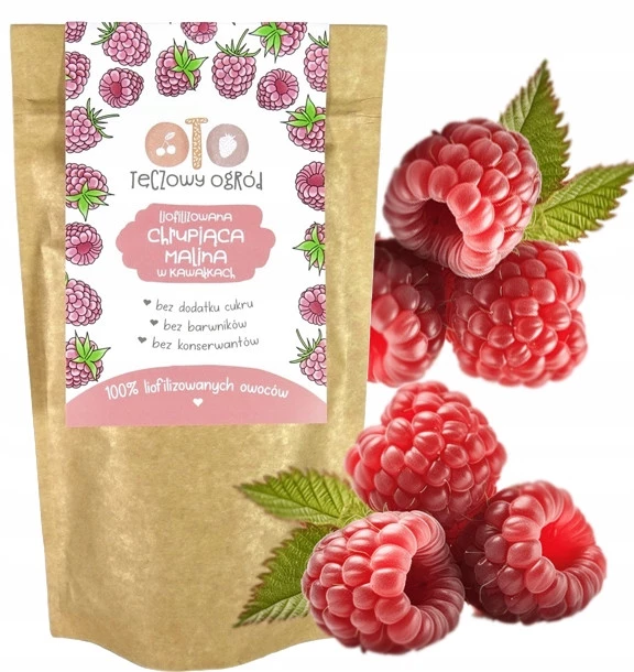 LIOFILIZOWANE OWOCE MALINA