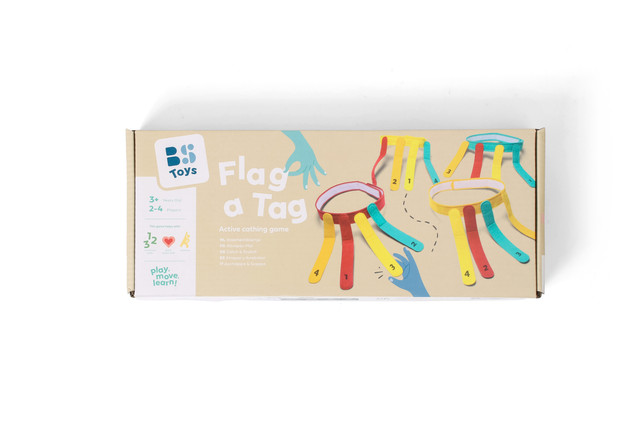Aktywna gra ogrodowa Goń Ogonki (Flag-a-Tag) – BS Toys