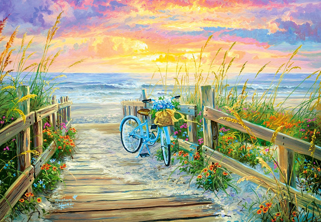 Puzzle 1000 Morning Ride CASTOR