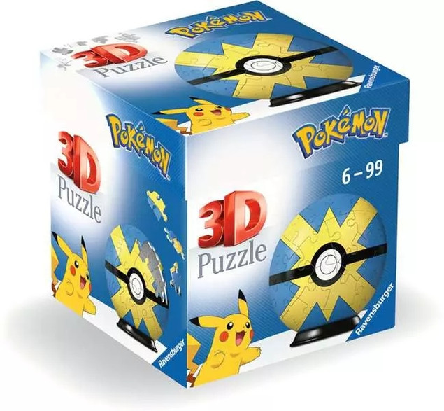 Pokemon Puzzle-Ball 3D: Szybka Piłka