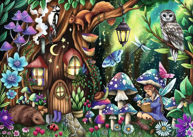 Puzzle 1000 Bajkowa kraina