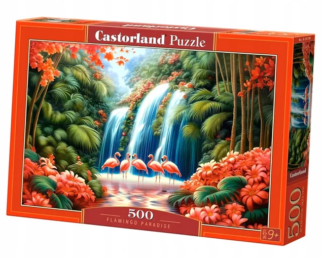 Puzzle Castorland 500 elementów Flamingo Paradise dla dzieci i dorosłych