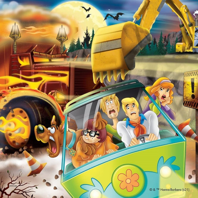 Puzzle dla dzieci 3x49 Scooby Doo Ravensburger