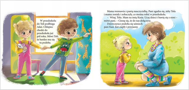 Tola idzie do przedszkola