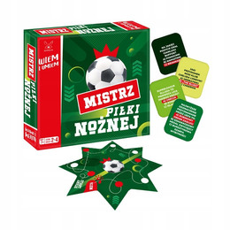 Wiem i Umiem Mistrz PIŁKI NOŻNEJ Gra Planszowa Dynamiczna 7+ Kangur