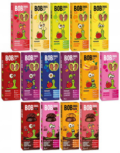 Rollsy owocowe mix smaków Bob Snail