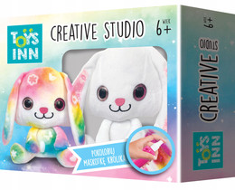 Maskotka Królik DO KOLOROWANIA Samodzielnego Creative Studio 6+ ToysInn