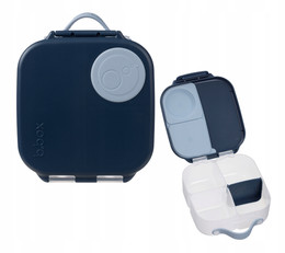 B.BOX Mini Lunchbox Dla Dzieci Do Szkoły Śniadaniówka Szczelna Przegrody 1L