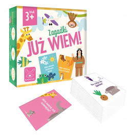 Już Wiem ZAGADKI Gra Planszowa Dla Najmłodszych 3+ Kangur