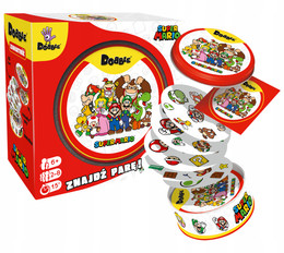 Dobble SUPER MARIO Gra Towarzyska Rodzinna 6+ Rebel