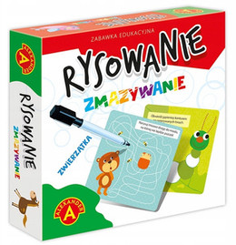 Rysowanie zmazywanie. Zwierzęta Alexander