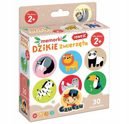 Memo Dzikie Zwierzęta 2+ CzuCzu