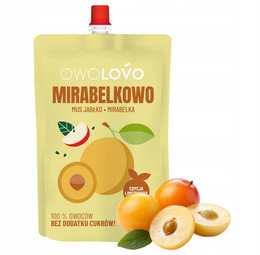 Mus jabłkowo-mirabelkowy 200 g OwoLovo