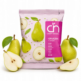 Gruszka Naturalne suszone chipsy CRISPY NATURAL