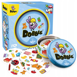 DOBBLE KIDS Gra Planszowa Familijna Na Spostrzegawczość 4+ Rebel