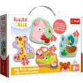 Puzzle Baby Bobaskowe zwierzątka