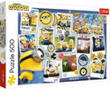 Puzzle 500 elementów. Zwariowana kolekcja zdjęć, Minionki Trefl
