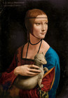 PUZZLE 1000 UKŁADANKA OBRAZ ART DAMA Z ŁASICZKĄ LEONARDO DA VINCI 9+ CASTOR