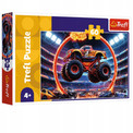 Puzzle Trefl 60 elementów monster truck