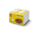 Pojemnik LEGO Desk Drawer 4 Biały na Biurko