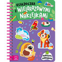 Książeczka z Wielorazowymi Naklejkami 3D "W Domu" – Naklejam, Odklejam!