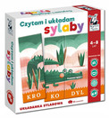 Układanka sylabowa Czytam i układam sylaby – Kapitan Nauka