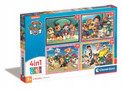 Puzzle 4w1 SuperColor Psi Patrol Clementoni