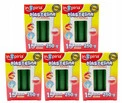 Plastelina CIEMNY ZIELONY 15 Lasek Szkolna Plastyczna 250g Inspiria x5