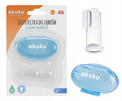 Szczoteczka do zębów 0m+ manualna Akuku z etui