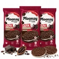 Moonsy Wafle Ryżowe Czekolada Deserowa 65g x4 – Eurowafel