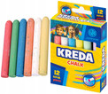 Kreda Tablicowa Chodnikowa Niskopyląca Kolorowa Szkolna 12 szt. Astra