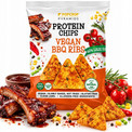 POPCROP Piramidki Chipsy Proteinowe BBQ Ribs 60g