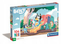Puzzle 104 Układanka Blue BLUEY Pies Piesek Bing BAJKA Dla Dzieci 6+