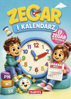 Zegar i kalendarz z makietą zegara Praca zbiorowa