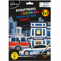Wydrapywanka z Kolorowanką Pojazdy Kidea