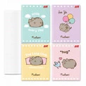 Zestaw 4 zeszytów A5 w linię 32 kartki UNIPAP Pusheen