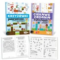 2 książki z łamigłówkami dla dzieci 10+ – Praca