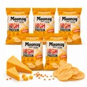 Moonsy Chipsy soczewicowe Cheddar 60 g x5