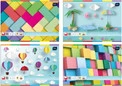 2 szt. x blok techniczny kolorowy INTERDRUK A4 10 ark. 160g